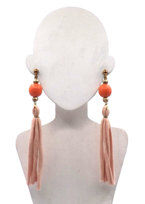 Peach Bead Drops